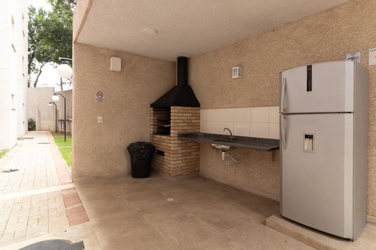 Área comum - Churrasqueira de apartamento para alugar com 2 quartos, 45m² em Cidade Patriarca, São Paulo