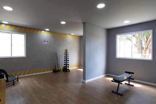 Área comum - Academia de apartamento para alugar com 2 quartos, 45m² em Cidade Patriarca, São Paulo