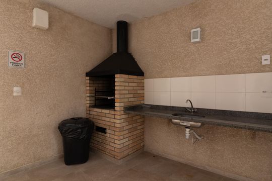 Área comum - Churrasqueira de apartamento para alugar com 2 quartos, 45m² em Cidade Patriarca, São Paulo