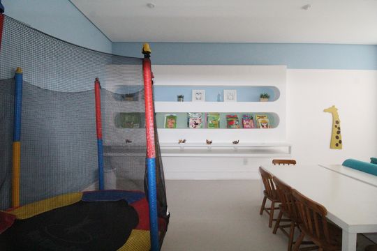 Área comum - Brinquedoteca de apartamento para alugar com 1 quarto, 53m² em Vila Ema, São José dos Campos
