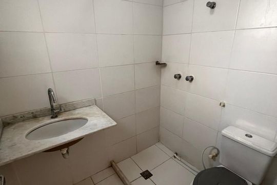 Banheiro de casa de condomínio à venda com 3 quartos, 91m² em Tanque, Rio de Janeiro
