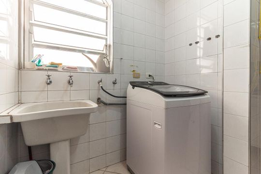 Área de Serviço de apartamento à venda com 3 quartos, 165m² em Santa Cecilia, São Paulo