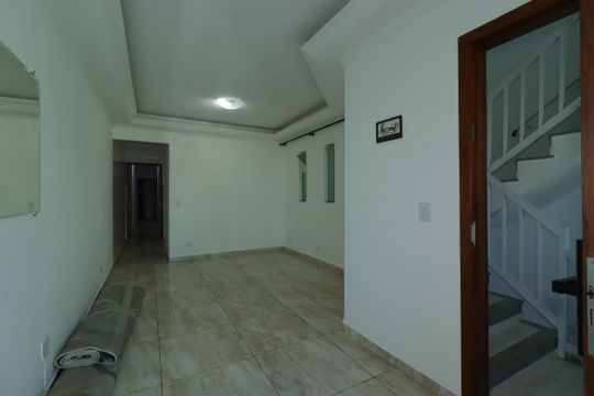 Sala de apartamento para alugar com 3 quartos, 85m² em Vila Curuçá, Santo André