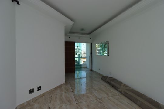 Sala de apartamento para alugar com 3 quartos, 85m² em Vila Curuçá, Santo André