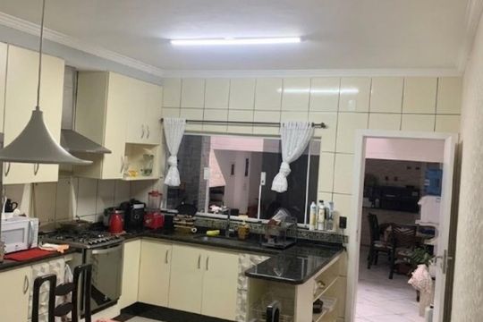 Cozinha de casa à venda com 2 quartos, 195m² em Parque Santo Antonio, São Bernardo do Campo