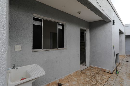 Área de serviço de kitnet/studio para alugar com 1 quarto, 40m² em Vila Mogi Moderno, Mogi das Cruzes