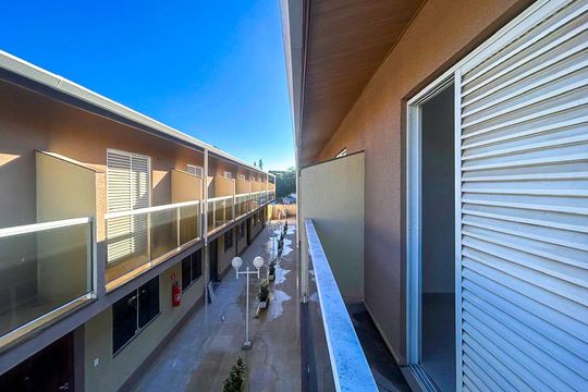 varanda Quarto 2 de casa de condomínio para alugar com 3 quartos, 96m² em Jardim Ubirajara, São Paulo