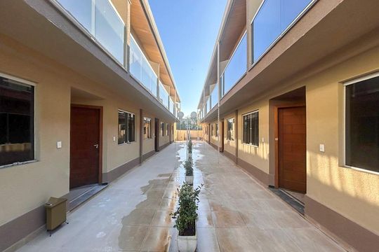 Fachada das casas de casa de condomínio para alugar com 3 quartos, 96m² em Jardim Ubirajara, São Paulo