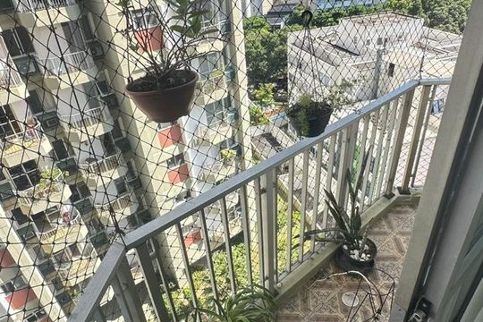 Varanda de apartamento à venda com 2 quartos, 89m² em Leblon, Rio de Janeiro