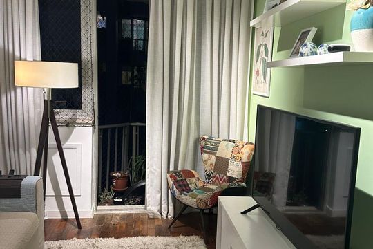 Sala de apartamento à venda com 2 quartos, 89m² em Leblon, Rio de Janeiro