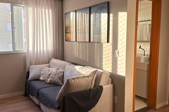 Sala de apartamento para alugar com 2 quartos, 45m² em Vila Suzana, São Paulo