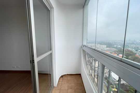 Varanda da Sala de apartamento para alugar com 2 quartos, 63m² em Jaguaré, São Paulo
