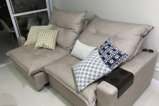 Sala de apartamento para alugar com 2 quartos, 68m² em Jardim Flor da Montanha, Guarulhos