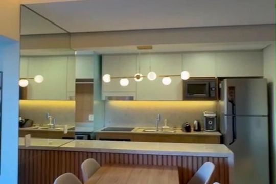 Sala de apartamento à venda com 2 quartos, 67m² em Taquaral, Campinas
