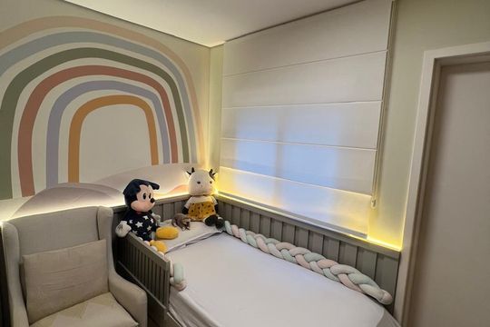 Quarto de apartamento à venda com 2 quartos, 67m² em Taquaral, Campinas
