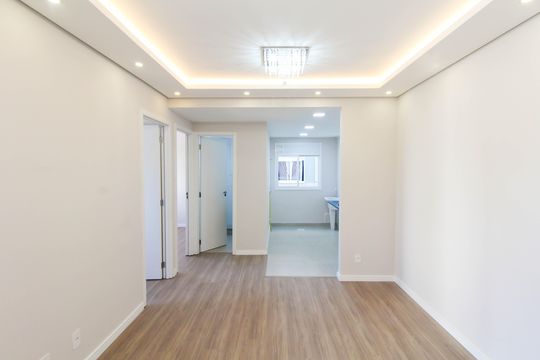 Sala de apartamento à venda com 2 quartos, 44m² em Estância Velha, Canoas