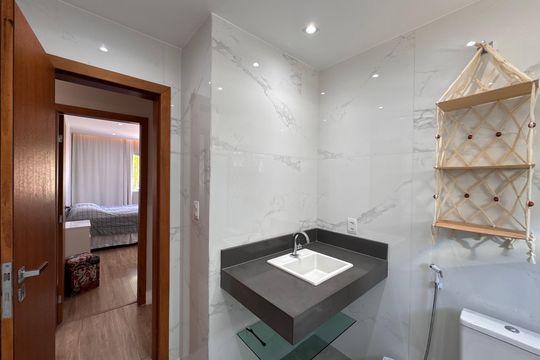 Banheiro de apartamento à venda com 4 quartos, 270m² em Ilha de Guaratiba, Rio de Janeiro