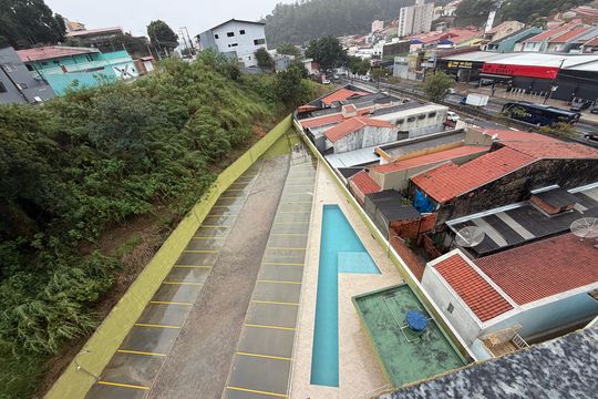 Área comum - Piscina de apartamento à venda com 2 quartos, 59m² em Vila Tupi, Várzea Paulista