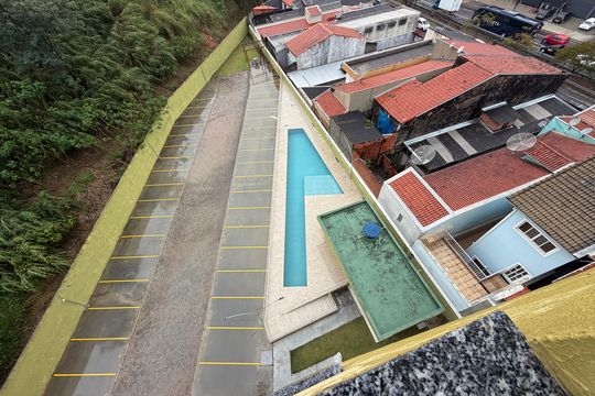 Área comum - Churrasqueira e piscina de apartamento à venda com 2 quartos, 59m² em Vila Tupi, Várzea Paulista