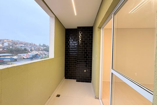 Sacada de apartamento à venda com 2 quartos, 59m² em Vila Tupi, Várzea Paulista