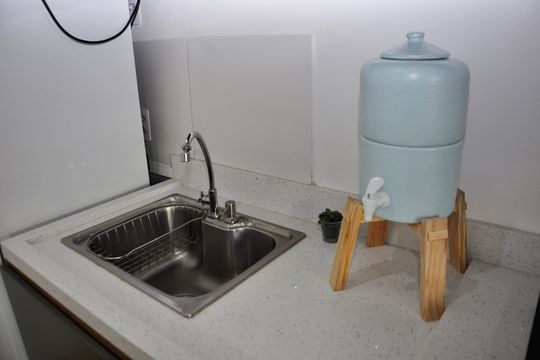 Kitnet / studio - Quarto, Cozinha e Área de Serviço de kitnet/studio à venda com 1 quarto, 17m² em Chácara Inglesa, São Paulo