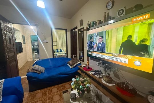 Sala de casa para alugar com 3 quartos, 500m² em Taquara, Rio de Janeiro