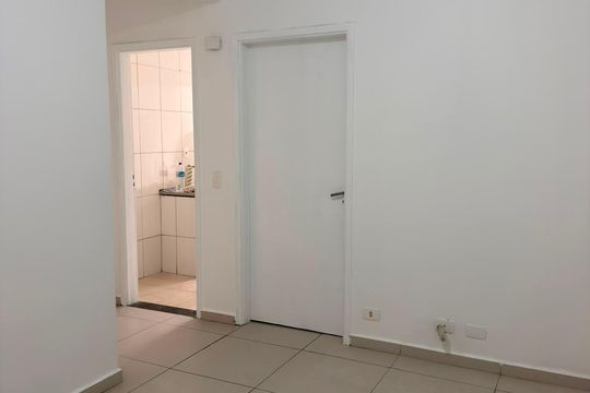 Sala de apartamento à venda com 1 quarto, 38m² em Santa Cecilia, São Paulo