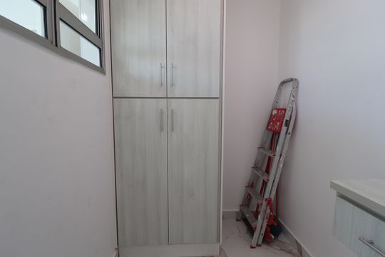 Quarto de Serviço de apartamento à venda com 3 quartos, 136m² em Vila Assunção, Santo André