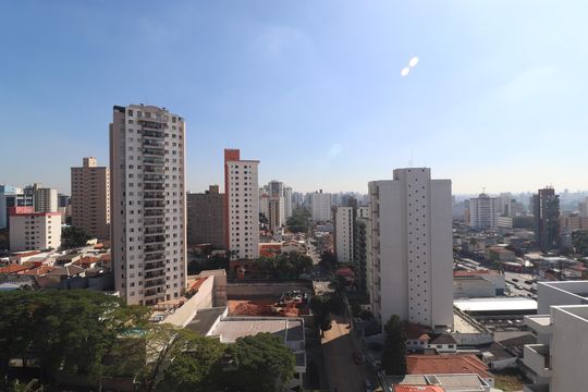 Vista Quarto 2 de apartamento à venda com 3 quartos, 136m² em Vila Assunção, Santo André