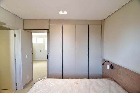 Quarto de apartamento para alugar com 1 quarto, 44m² em Centro, Campinas