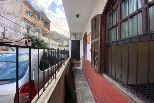 Varanda da Sala de casa à venda com 3 quartos, 90m² em Piedade, Rio de Janeiro