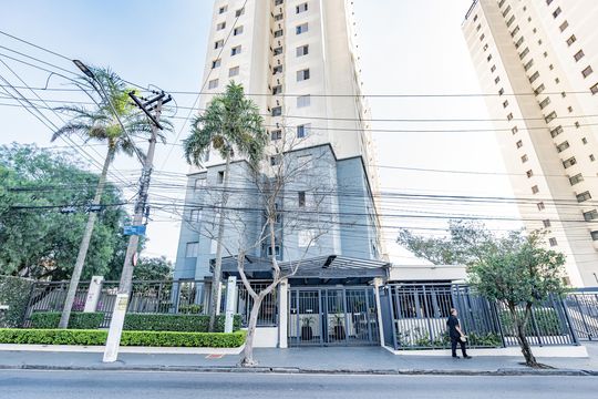 Fachada de apartamento à venda com 3 quartos, 63m² em Vila Vermelha, São Paulo