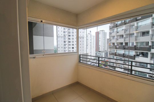 Varanda da Sala de apartamento para alugar com 1 quarto, 31m² em Butantã, São Paulo