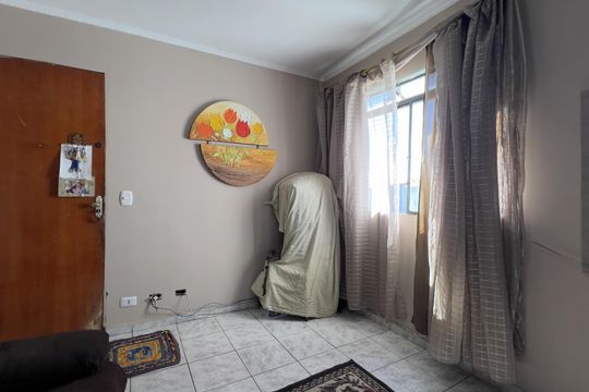 Sala de apartamento para alugar com 2 quartos, 47m² em Parque Jurema, Guarulhos
