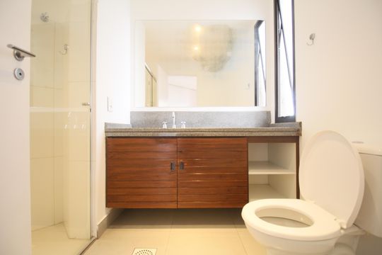 Banheiro Suíte 3 de apartamento para alugar com 3 quartos, 263m² em Vila Morumbi, São Paulo