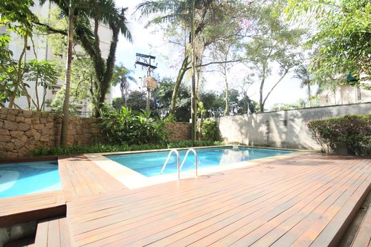 Área comum - Piscina de apartamento para alugar com 3 quartos, 263m² em Vila Morumbi, São Paulo