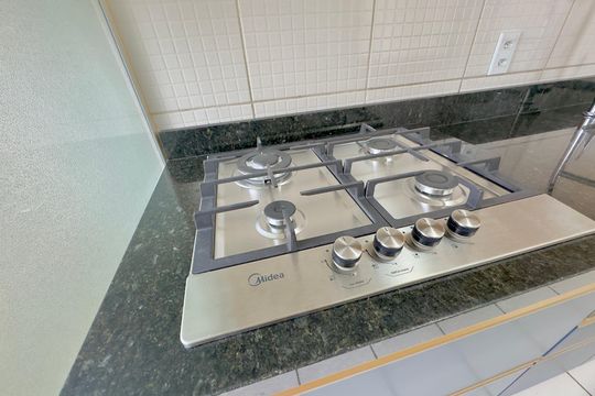 Cozinha de apartamento para alugar com 2 quartos, 45m² em Ponte Grande, Guarulhos