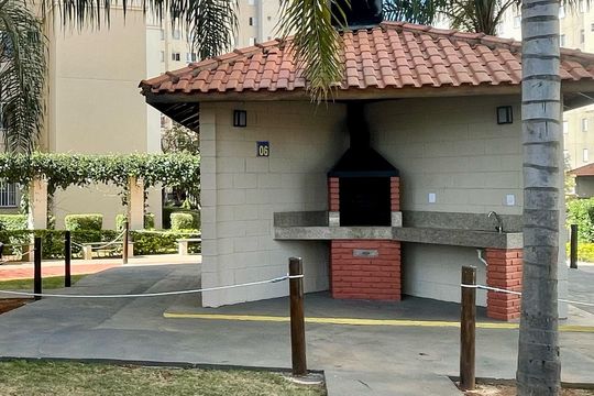 Área comum - Churrasqueira de apartamento para alugar com 2 quartos, 45m² em Ponte Grande, Guarulhos