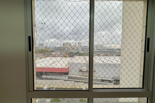 Vista sala de apartamento para alugar com 2 quartos, 45m² em Ponte Grande, Guarulhos