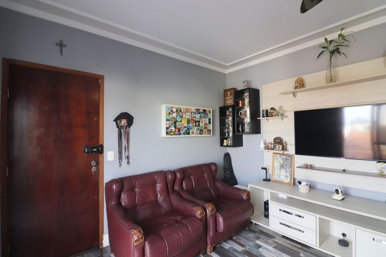 Sala de apartamento para alugar com 3 quartos, 90m² em Anchieta, São Bernardo do Campo