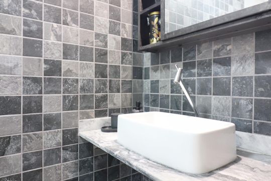 Banheiro Social de apartamento para alugar com 3 quartos, 90m² em Anchieta, São Bernardo do Campo
