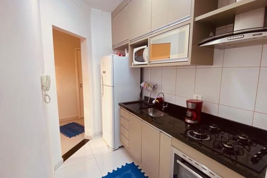 Cozinha de apartamento para alugar com 3 quartos, 68m² em Jardim America, São José dos Campos