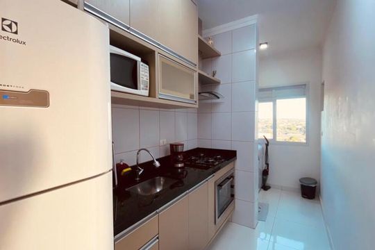 Cozinha de apartamento para alugar com 3 quartos, 68m² em Jardim America, São José dos Campos