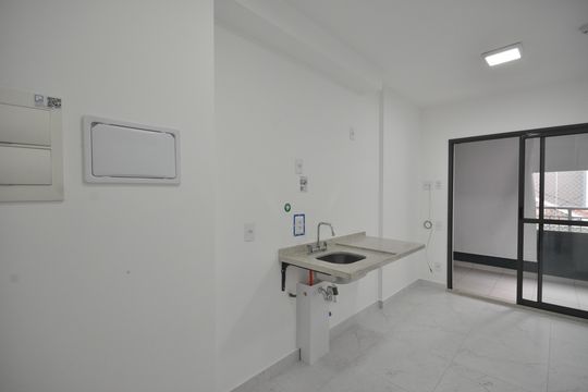 Cozinha de kitnet/studio à venda com 1 quarto, 27m² em Tucuruvi, São Paulo