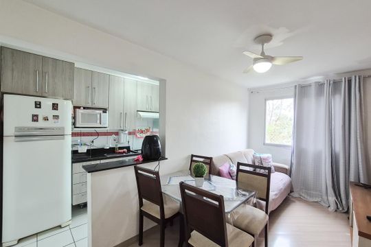 Sala de apartamento à venda com 2 quartos, 48m² em Planalto, São Bernardo do Campo