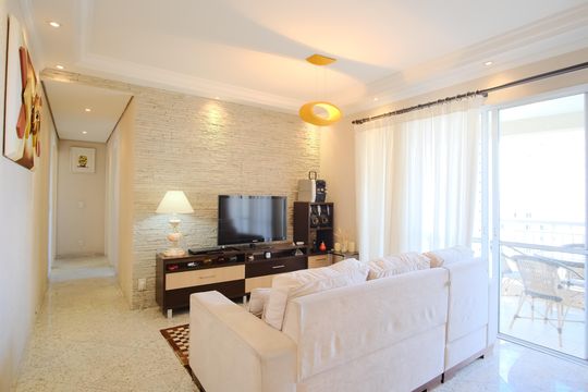 Sala de apartamento à venda com 4 quartos, 93m² em Tatuapé, São Paulo