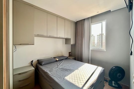 Quarto  de apartamento à venda com 1 quarto, 24m² em Alto da Mooca, São Paulo