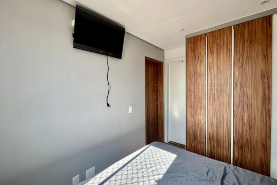 Quarto  de apartamento à venda com 1 quarto, 24m² em Alto da Mooca, São Paulo