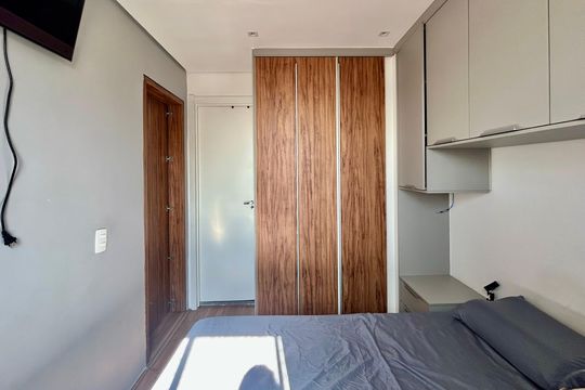 Quarto  de apartamento à venda com 1 quarto, 24m² em Alto da Mooca, São Paulo