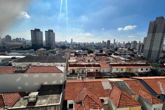 Vista quarto  de apartamento à venda com 1 quarto, 24m² em Alto da Mooca, São Paulo